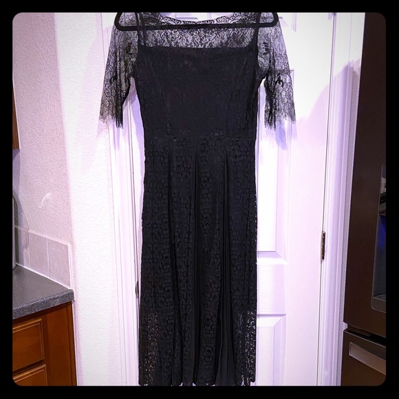NWT Beautiful Black Dress - Picture 2 of 3